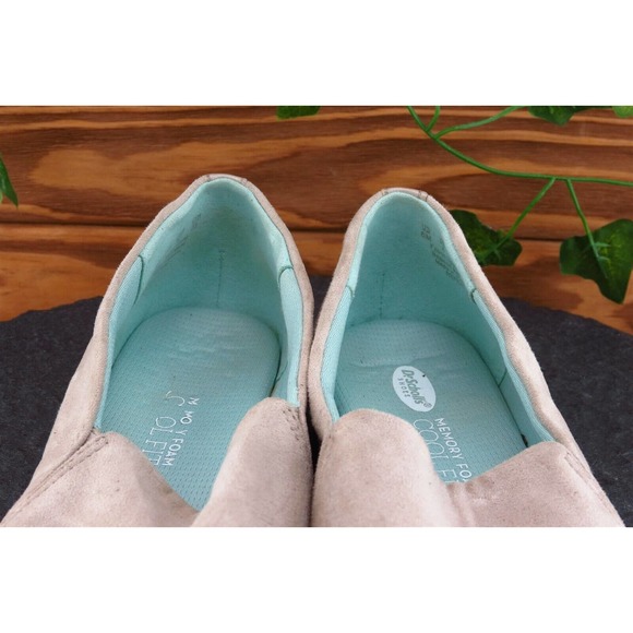 Dr. Scholl's Women Sz 6 M Brown Flat Fabric Shoes - Picture 3 of 8